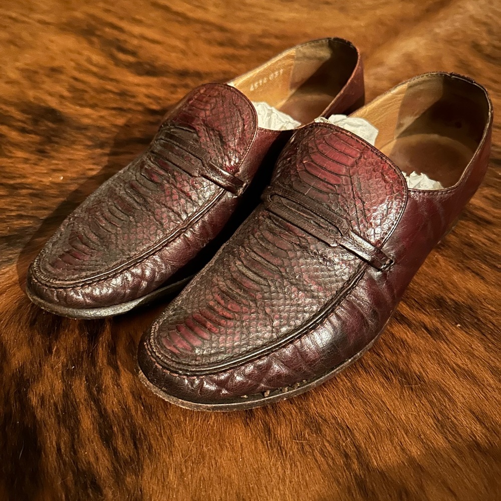 Genuine Crocodile Leather Loafers
